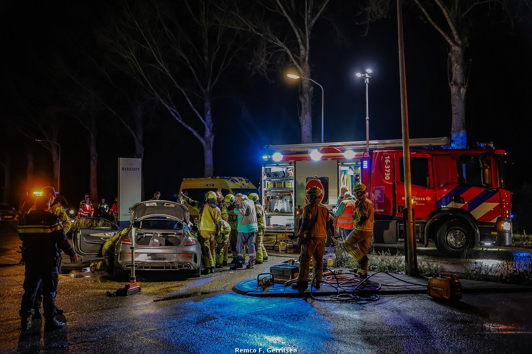 Gewonden bij eenzijdig ongeval, Oostpolderweg (Moordrecht)